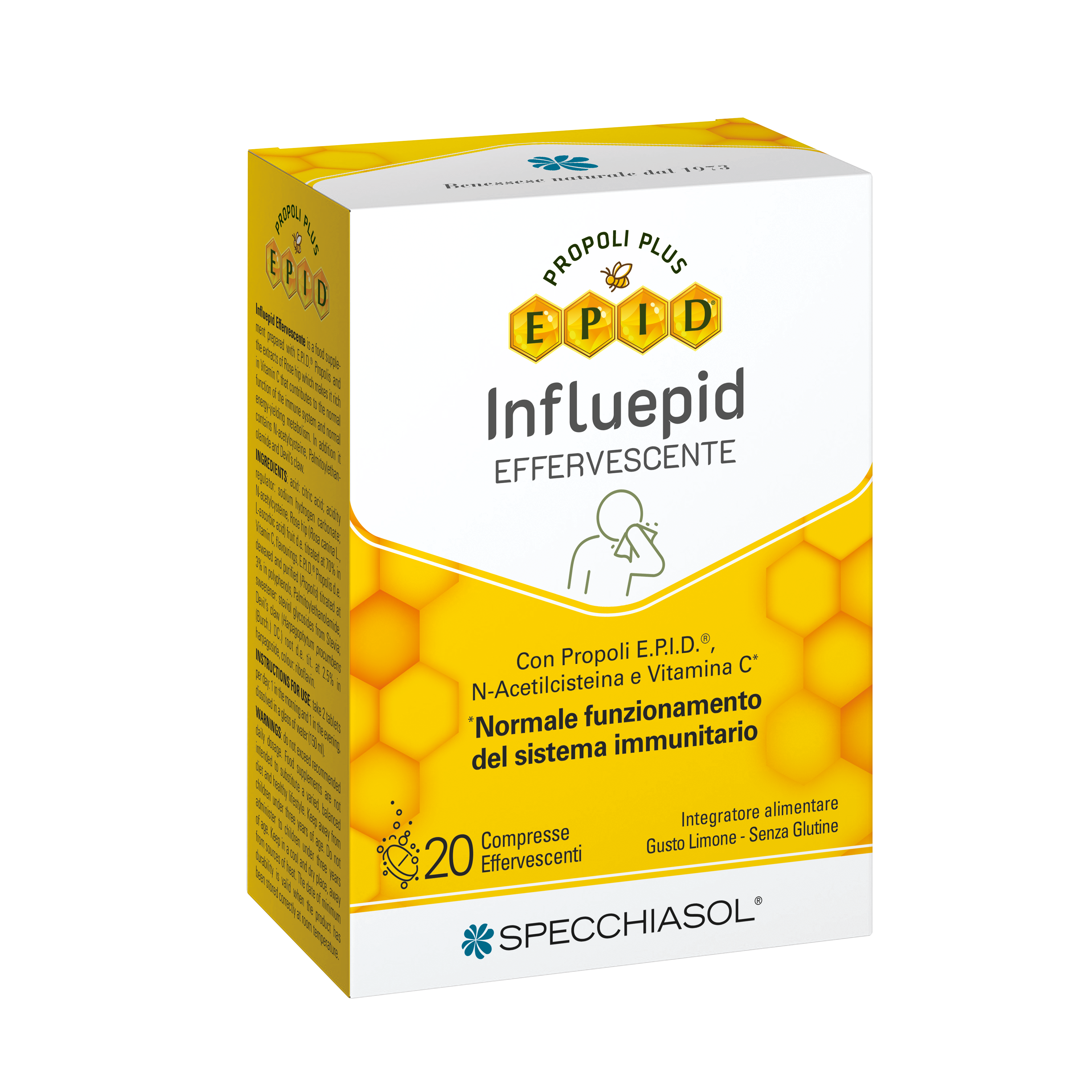INFLUEPID, ŠUMEĆE TABLETE