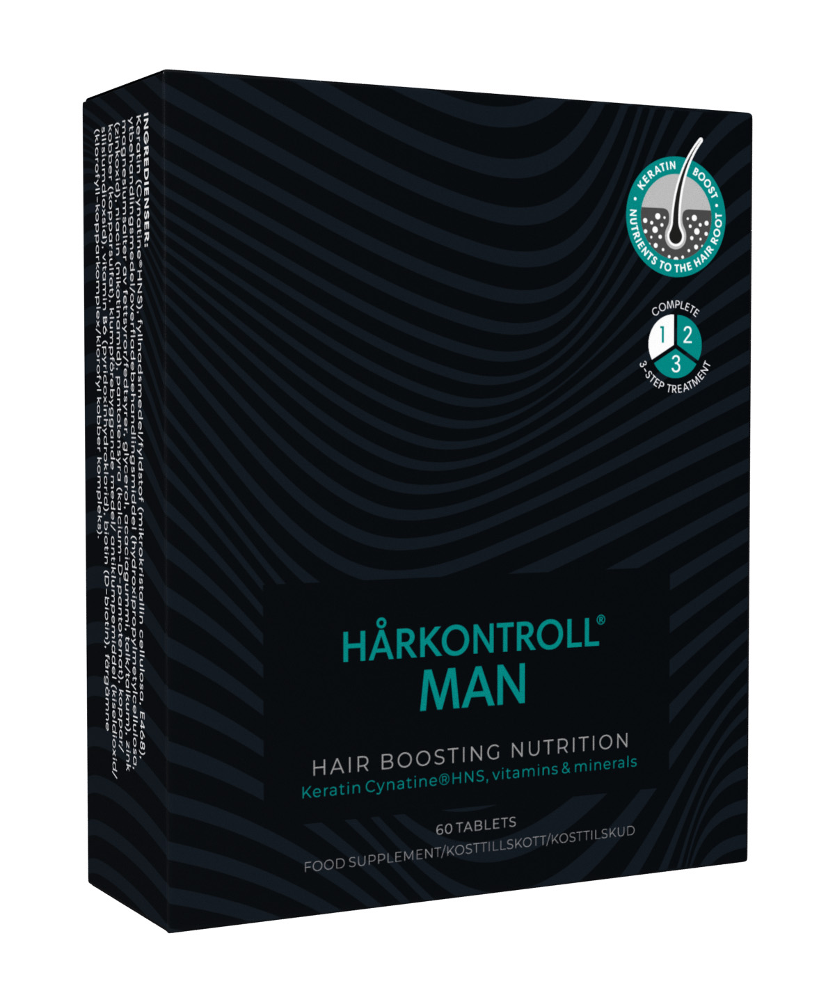 HÅRKONTROLL BOOST ZA MUŠKARCE, 60 tableta